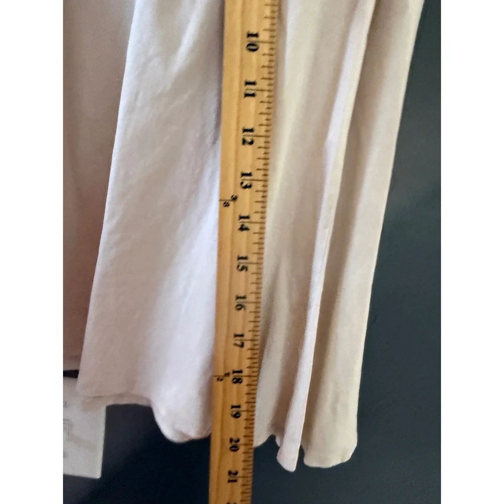 GAP Womens XS Blush Pink Feminine Tie Waist A-Line Mini‎ Skirt Jersey Knit